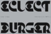 Gregory Page_Eclect Burger / Display Typeface_1