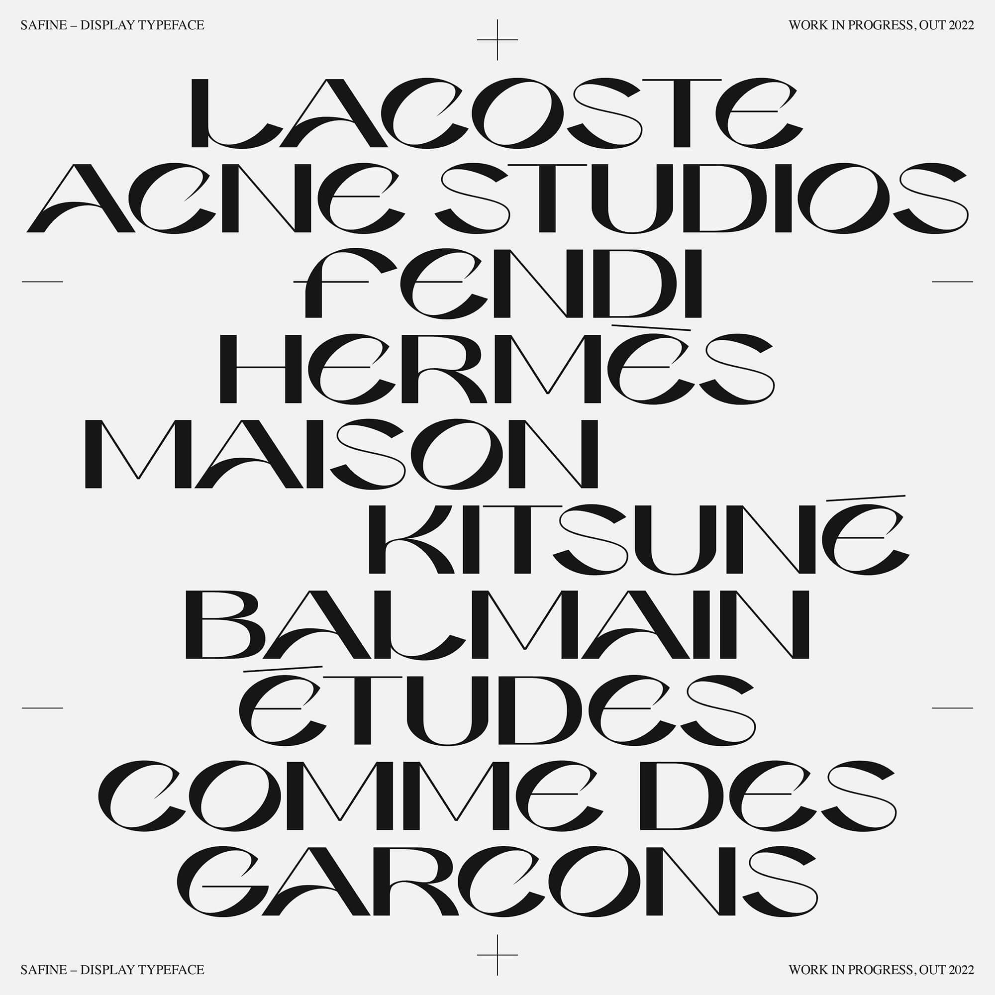 Gregory Page_Safine / Display Typeface_5