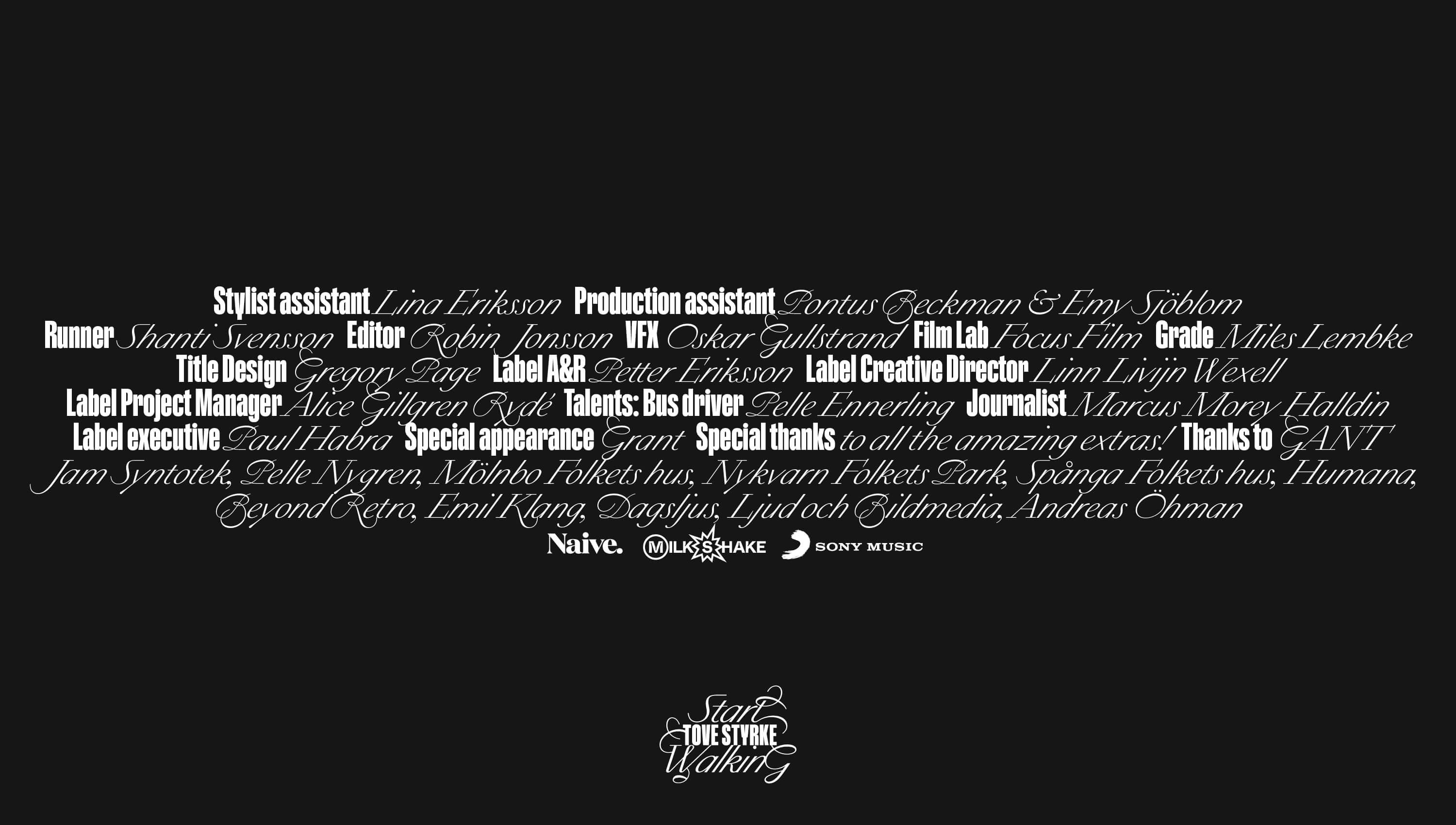 Gregory Page_Tove Styrke Start Walking / Titles_5